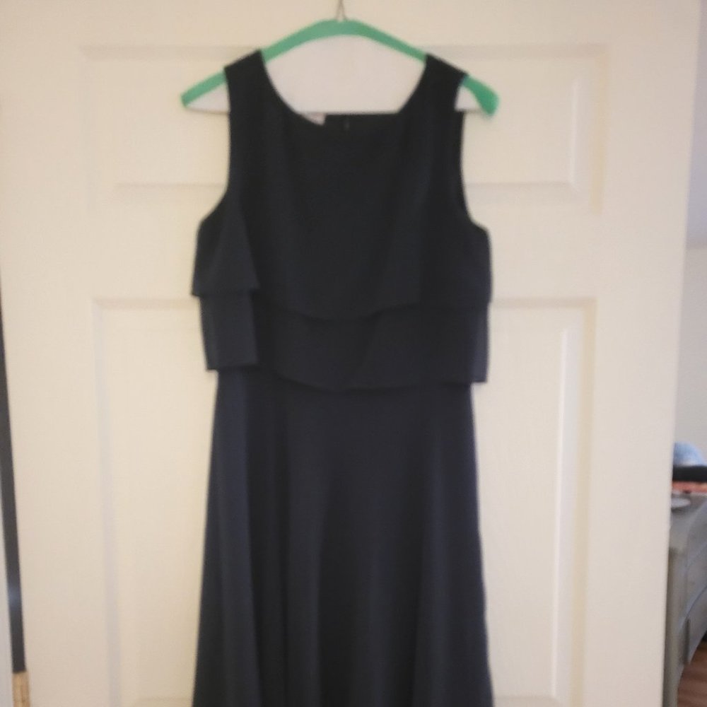 Hobbs London Navy Sleeveless Dress (Size US 6)